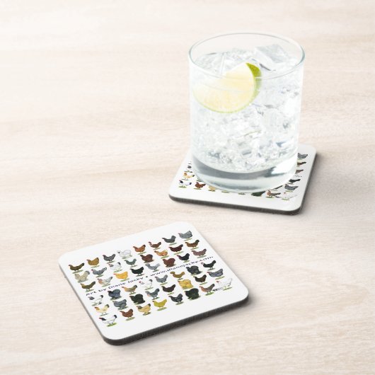 Achtundvierzig Hen Promo Untersetzer (Rechte Seite)