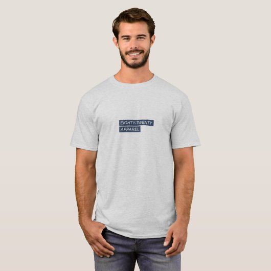 Achtundzwanzig Bekleidungsbanner-Logo T-Shirt (Vorne ganz)