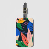 Achtung: abstraktes Muster Gepäckanhänger (Vorderseite Vertikal)