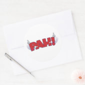 ACHTUNG! Aufkleber (American Sign Language) (Umschlag)