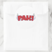 ACHTUNG! Aufkleber (American Sign Language) (Tasche)