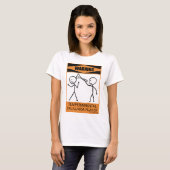 Achtung: Balalaika-Spieler T-Shirt (Vorne ganz)