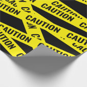 ACHTUNG! Bandwrap-Design Geschenkpapier (Ecke)