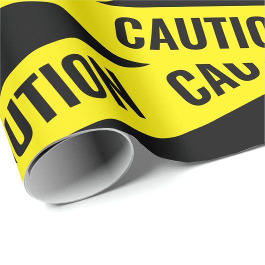 ACHTUNG! Bandwrap-Design Geschenkpapier (Rolleneckpunkt)