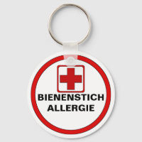 Achtung - Bienenstich Allergie