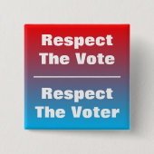 Achtung der Abstimmung und der Stimme Button (Vorderseite)