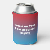 Achtung der Abstimmung und der Stimme Dosenkühler (Kanne Rückseite)