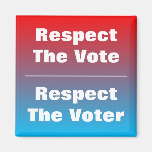 Achtung der Abstimmung und der Stimme Magnet (Vorne)