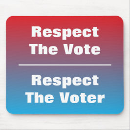 Achtung der Abstimmung und der Stimme Mousepad