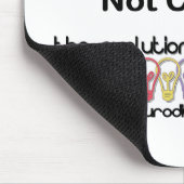 Achtung der Autistik nicht heilen Mousepad (Ecke)