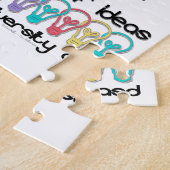 Achtung der Autistik nicht heilen Puzzle (Seite)