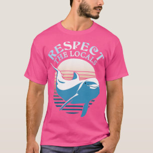 Achtung der einheimischen Delphine 3 T-Shirt