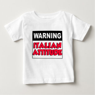 Achtung der italienischen Einstellung Baby T-shirt