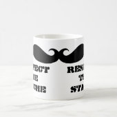 Achtung der Kaffee-Tasse für männliche Männer Kaffeetasse (Mittel)