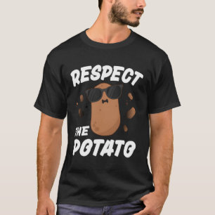 Achtung der Kartoffel für Gemüse T-Shirt