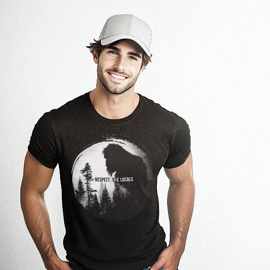 Achtung der Natur Bigfoot T-Shirt