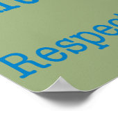 Achtung der Presse Poster (Ecke)