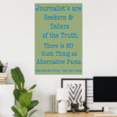 Achtung der Presse Poster (Heimbüro)