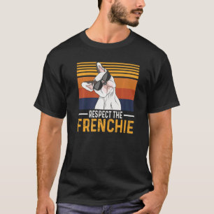 Achtung des französischen Preises für einen Hundeb T-Shirt