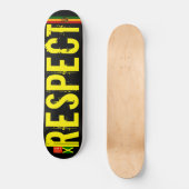 ACHTUNG des Skateboards (Vorderseite)