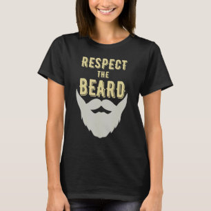 Achtung des unverzichtbaren Bart T-Shirt