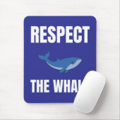 Achtung des Wals Mousepad (Mit Mouse)