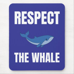 Achtung des Wals Mousepad