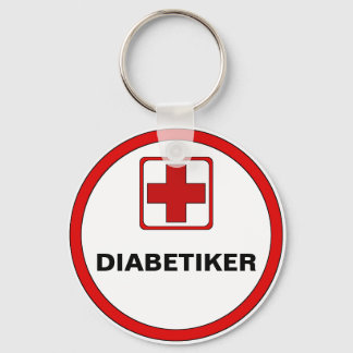 Achtung – DIABETIKER Schlüsselanhänger