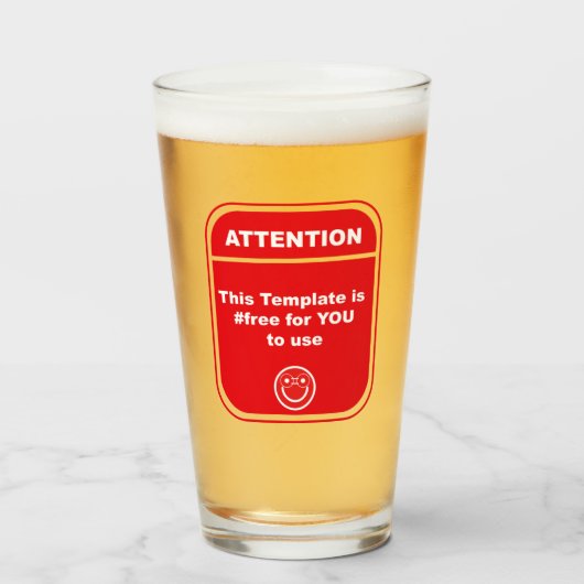 Achtung: Diese Vorlage ist #free für Cutomize   Glas (Vorne (Gefüllt))