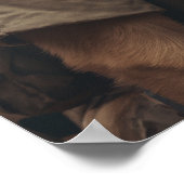 Achtung! Dieser Yard ist nicht sauber! Poster (Ecke)