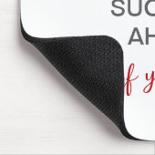 Achtung! Erfolg vor uns, wenn Sie versuchen Mousepad (Ecke)