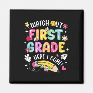 Achtung Erste Klasse Ich Komme 1 Klasse Zurück T Magnet