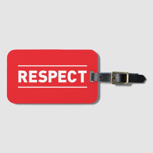 Achtung Gepäckanhänger (Vorderseite (Horizontal))