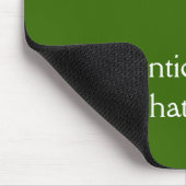 Achtung, gut machen mousepad (Ecke)