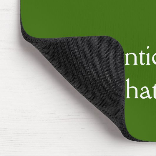 Achtung, gut machen mousepad (Ecke)