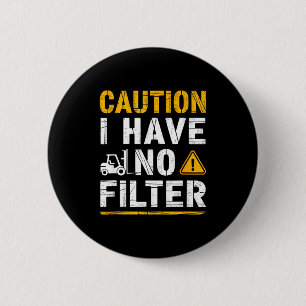 Achtung habe Filter lustig sarkastisch wütend Männ Button
