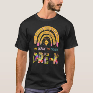 Achtung hier komme ich ich bin bereit, Pre-K-Schle T-Shirt
