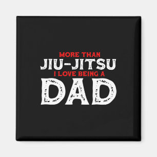 Achtung Ich kann Jiu Jitsu Fighter Judo Kampfsport Magnet