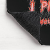 Achtung! Ich schwenke ohne Vorwarnung Mousepad (Ecke)