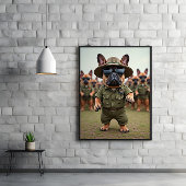 Achtung: In Form gebrannt Poster