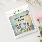 Achtung intergalaktischer Geburtstag Geschenktütchen (Versiegelt)