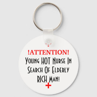 !ACHTUNG!, Junge heiße Krankenschwester auf der Su Schlüsselanhänger