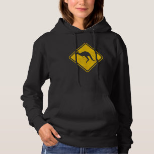 Achtung Kangaroos Australien Hoodie