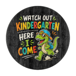 Achtung Kindergarten Ich Komme Dino Schneidebrett