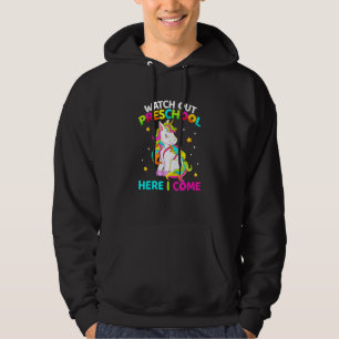 Achtung Kindergarten, ich komme Einhorn Zurück zur Hoodie