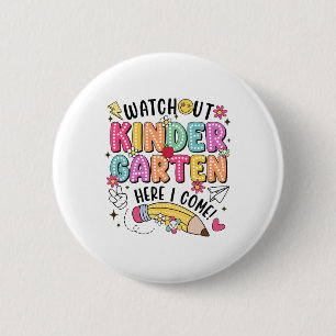Achtung Kindergarten, ich komme. Erster Tag nach d Button