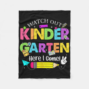 Achtung Kindergarten Ich Komme Kinder Zurück Zur S Fleecedecke