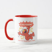Achtung Lachender Elmo Voraus Tasse (Links)