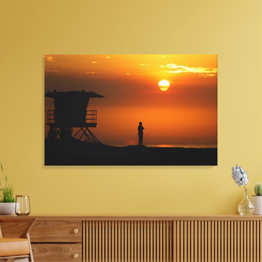 Achtung! Leinwanddruck (Insitu (Wohnzimmer))