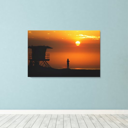 Achtung! Leinwanddruck (Insitu (Holzboden))